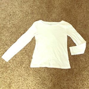 J.crew white long sleeve